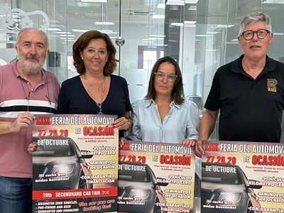 Llega la XXIX Feria del Automóvil de Ocasión a Almoradí