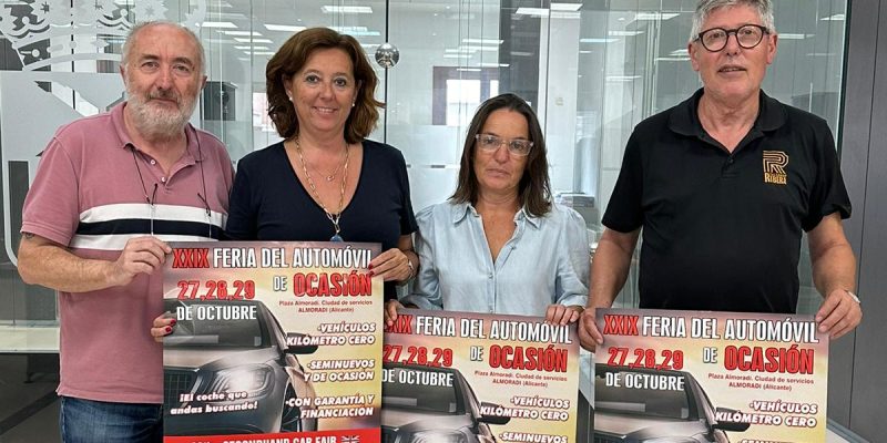Llega la XXIX Feria del Automóvil de Ocasión a Almoradí