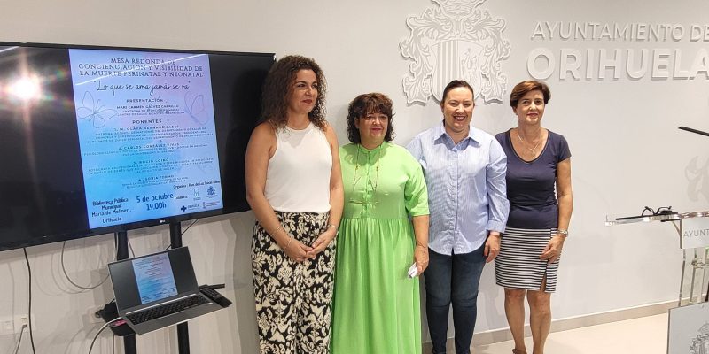 Orihuela acoge el viernes una mesa redonda sobre el duelo perinatal y neonatal