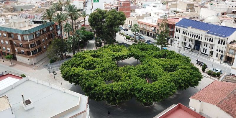 Cox solicita a Diputación un millón de euros para rehabilitar la Plaza de la Glorieta