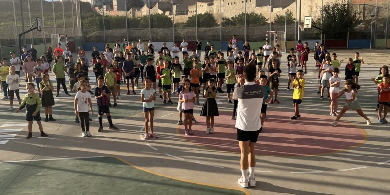 El Colegio de Hurchillo inicia la actividad de 'Neurociencia en movimiento'
