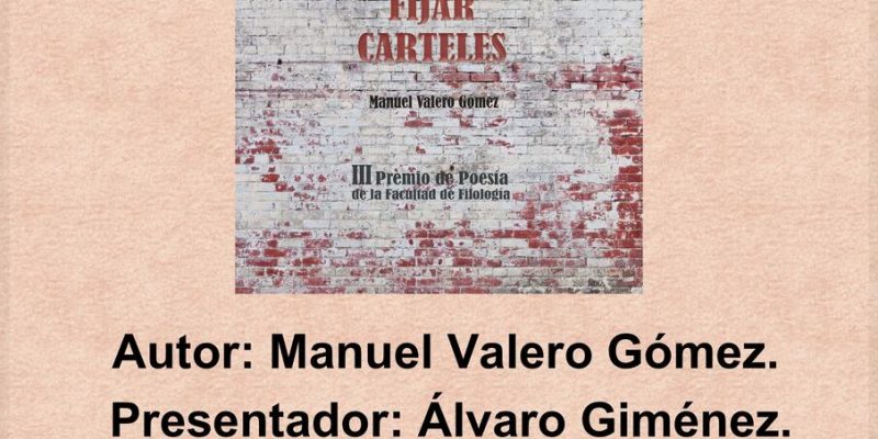 Orihuela acogerá la presentación del último poemario de Manuel Valero Gómez