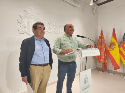 Orihuela anuncia una inversión de casi tres millones de euros para el municipio