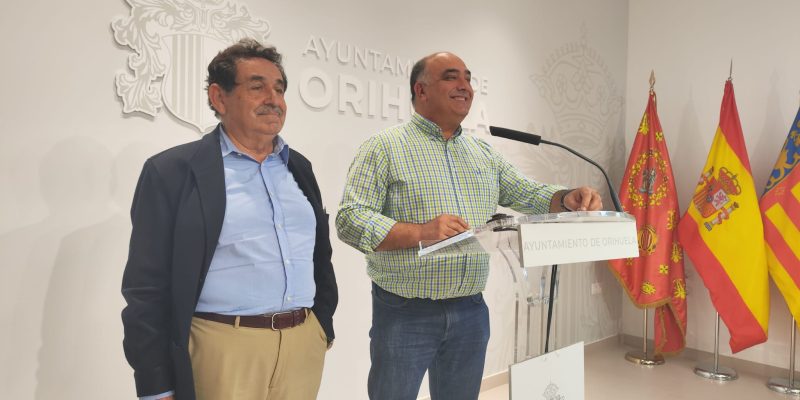 Orihuela anuncia una inversión de casi tres millones de euros para el municipio