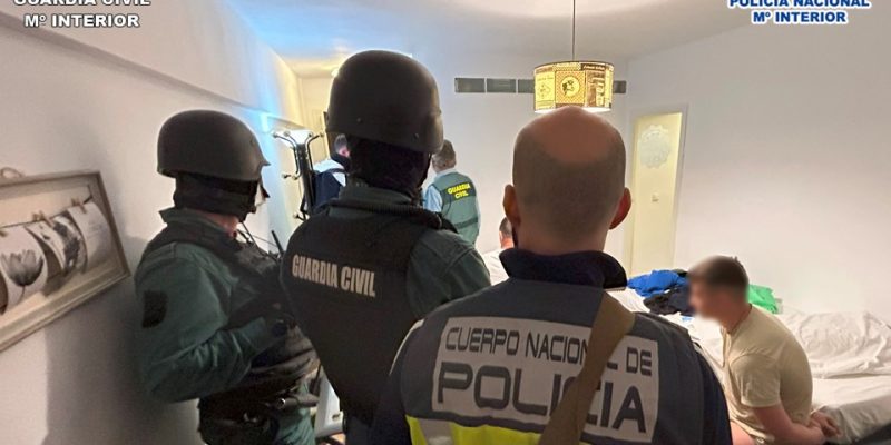 Desarticulada una organización criminal especializada en la comisión de robos en viviendas