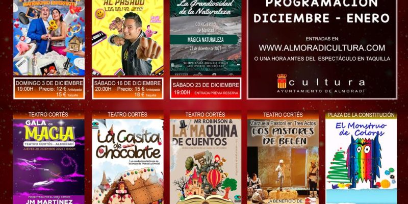 Almoradí presenta la programación cultural de los próximos meses