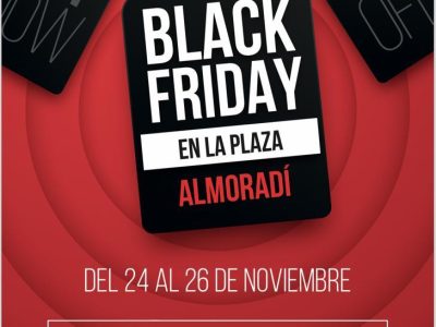 Almoradí saca su comercio local a la Plaza en el Black Friday