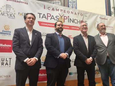 Orihuela acoge el lunes el I Concurso de Tapa y Pinchos Comunidad Valenciana