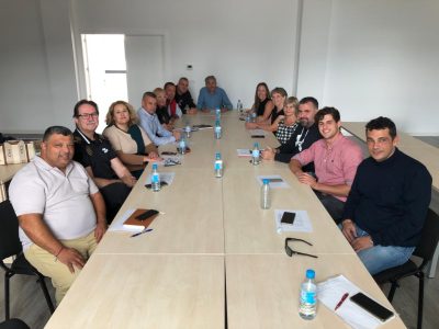 La edil de Seguridad Ciudadana de Orihuela se reúne con los pedáneos de la costa