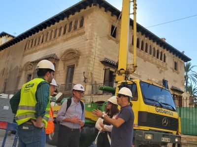 Las obras del Palacio de Rubalcava de Orihuela continúan a buen ritmo