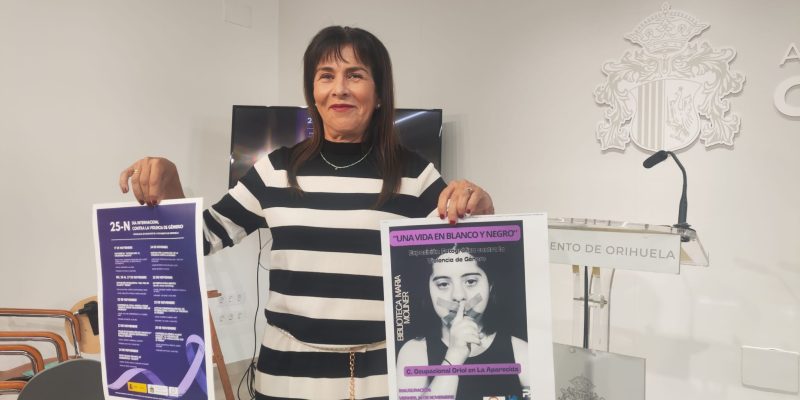 Orihuela presenta las actividades para conmemorar el 25 N