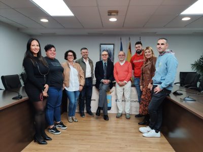 Rafal recibe al escritor y Premio Nacional de Poesía Guillermo Carnero