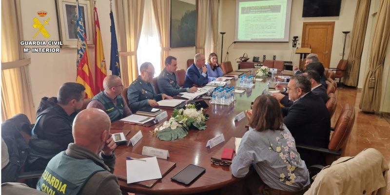 El subdelegado del Gobierno destaca la labor de la Guardia Civil ante las organizaciones agrarias