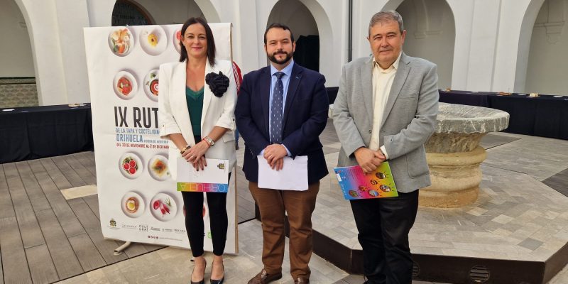 Orihuela presenta su Ruta de la Tapa y Gin Tonic con 23 establecimientos