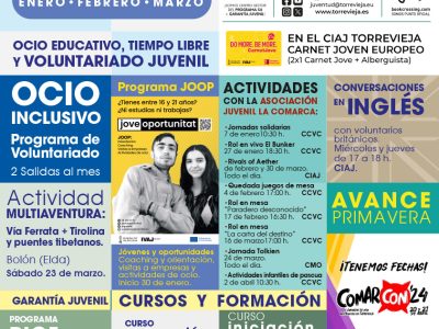 Torrevieja presenta su agenda joven de invierno 2024