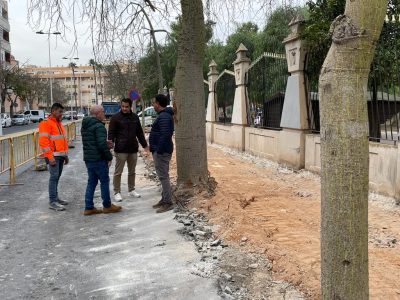 Avanzan a buen ritmo las obras de la Ronda César Cánovas Girada en Torrevieja