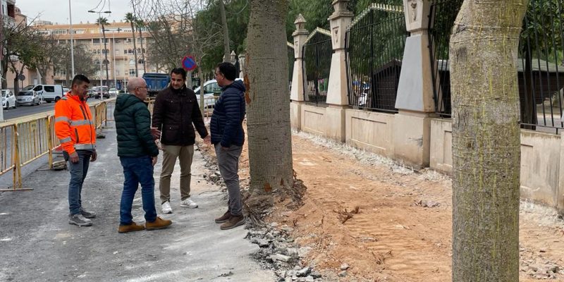 Avanzan a buen ritmo las obras de la Ronda César Cánovas Girada en Torrevieja