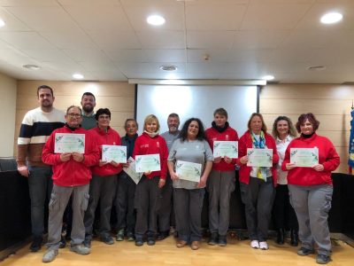 El Ayuntamiento de Dolores clausura el Taller de Empleo 'Alameda VIII'