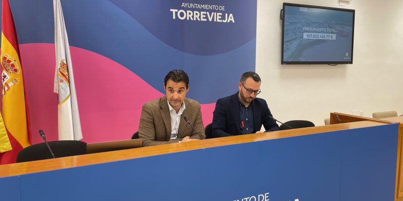 Torrevieja contará con 157,8 millones de euros de presupuesto en 2024