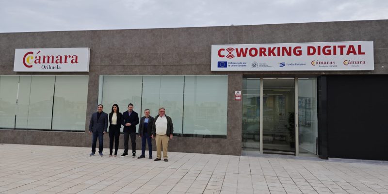 Cámara Orihuela pone en marcha el Coworking Digital en la costa