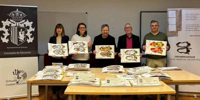 Orihuela anuncia el fallo del XIV Certamen Escolar Abarcas Desiertas