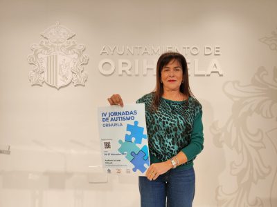 Orihuela organiza las IV Jornadas de Autismo los días 26 y 27 de diciembre