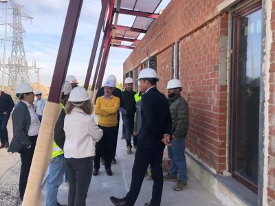 Las obras del Centro de Trabajo de RSU de Orihuela Costa afrontan su recta final