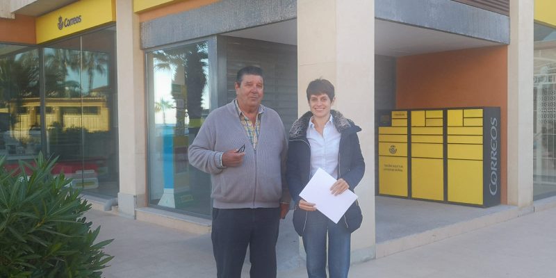 Orihuela voverá a tener reparto postal en los buzones de la costa