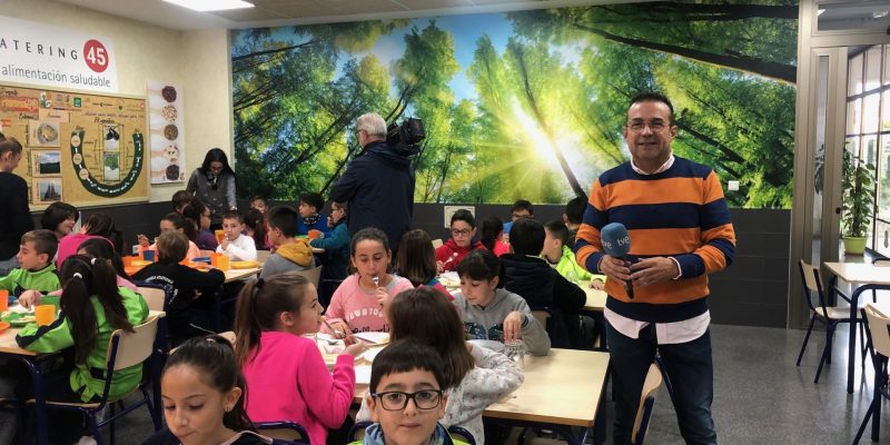 El Ministerio otorga al comedor del colegio de Hurchillo la categoría de "Comedor Sobresaliente"