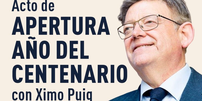 Ximo Puig estará en la apertura de los cien años de la Agrupación Socialista de Callosa