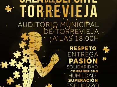 Torrevieja celebra su XXIV Gala del Deporte este domingo 21 de enero