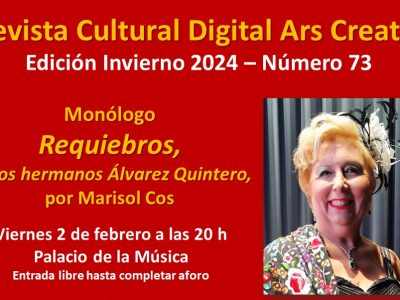 Ars Creatio presenta en Torrevieja el número 73 de su revista cultural