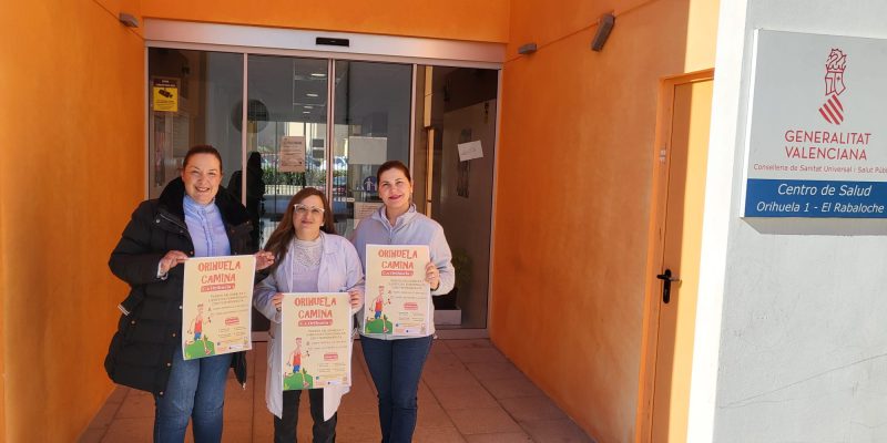 El Centro de Salud del Rabaloche de Orihuela promueve una actividad saludable