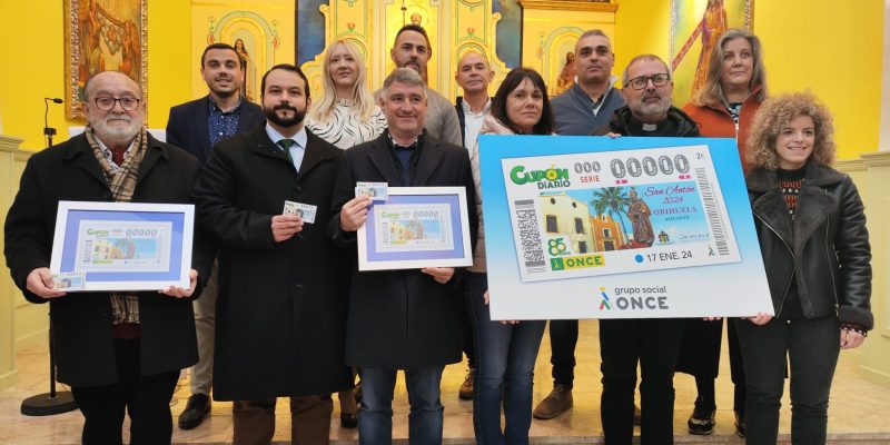 La fiesta de San Antón de Orihuela protagoniza el cupón de la ONCE del 17 de enero