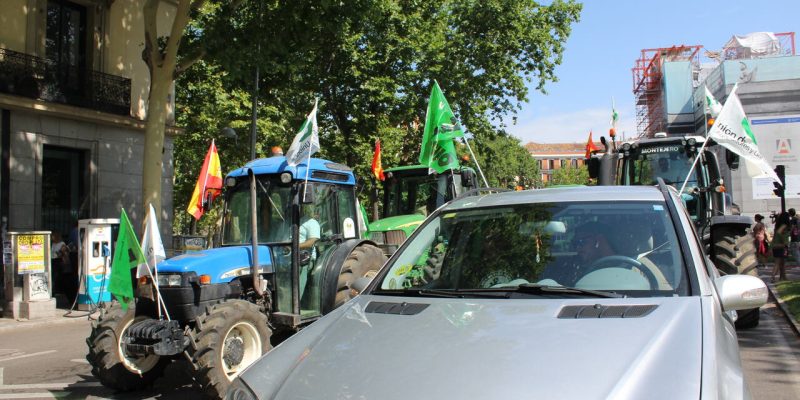 LA UNIÓ organiza una tractorada en Madrid para defender los intereses de los agricultores
