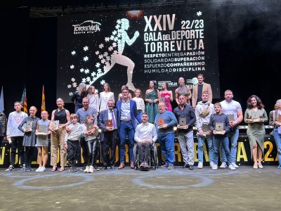 Polina Berezina gana el premio a la mejor deportista de Torrevieja