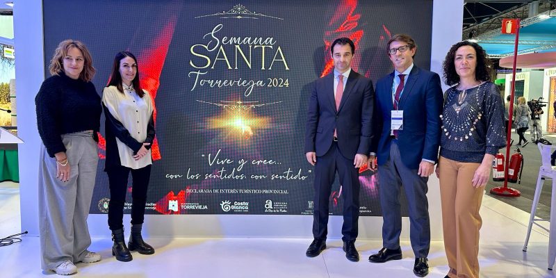 Torrevieja presenta su Semana Santa en la Feria de Turismo FITUR