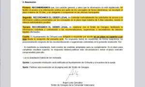 El Síndico de Agravios da la razón a una edil de Cs de Orihuela que pide acceso a expedientes