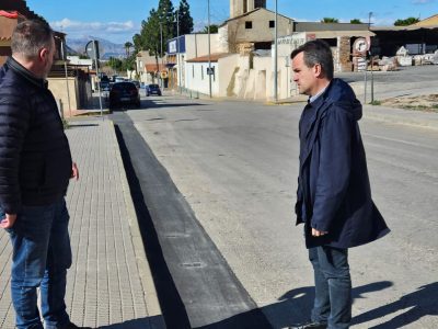 Benejúzar concluye las actuaciones de mejora en la red de agua potable de Zona Octava