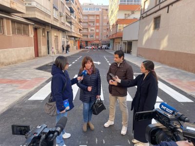 Torrevieja finaliza la reurbanización de la travesía Maestro Francisco Casanovas