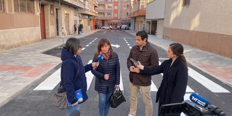 Torrevieja finaliza la reurbanización de la travesía Maestro Francisco Casanovas