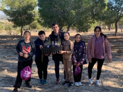 Bigastro apuesta por la reforestación de sus zonas verdes con especies autóctonas