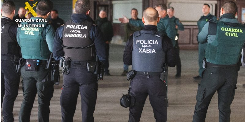 La Guardia Civil forma a monitores y a agentes de Policía Local de 13 municipios