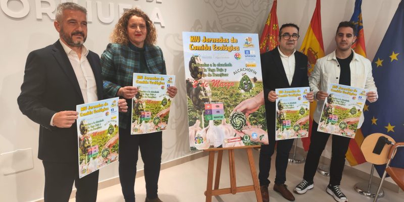 Orihuela acoge el 2 de marzo las XIV Jornadas de Comida Ecológica