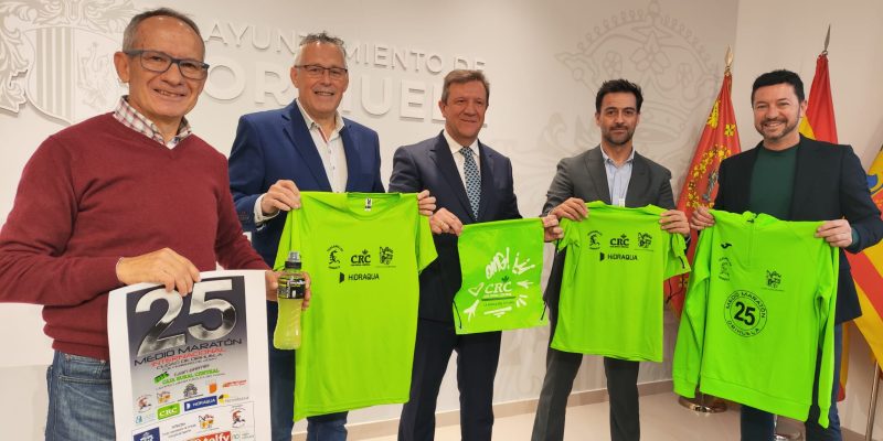Orihuela conmemora el 25 aniversario de su Medio Maratón