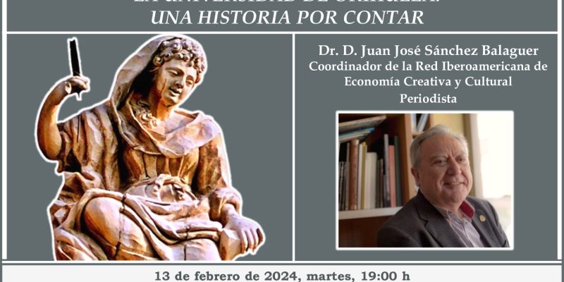 Juan José Sánchez Balaguer ofrece la conferencia "La Universidad de Orihuela: Una historia por contar"
