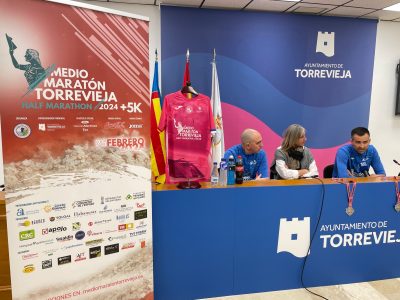 Unos 1.500 atletas participarán en la Media Maratón de Torrevieja el 25 de febrero
