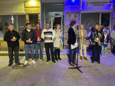 Bigastro se moviliza en el segundo aniversario del estallido de la invasión a Ucrania