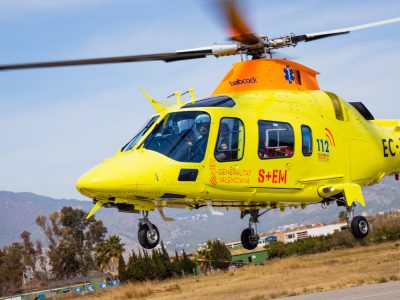 Un ciclista resulta herido tras colisionar con un choche en Daya Vieja