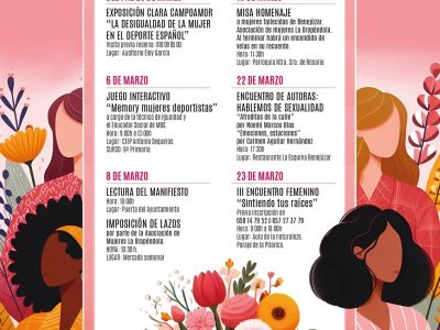 Benejúzar presenta su programación de actos para el 8 de marzo